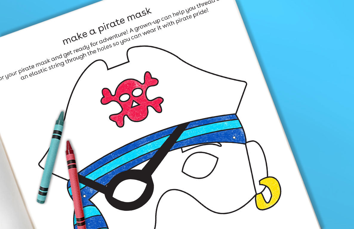 make-a-pirate-mask-toys-r-us for Free Printable Pirate Mask Template Make a Pirate Mask – Toys