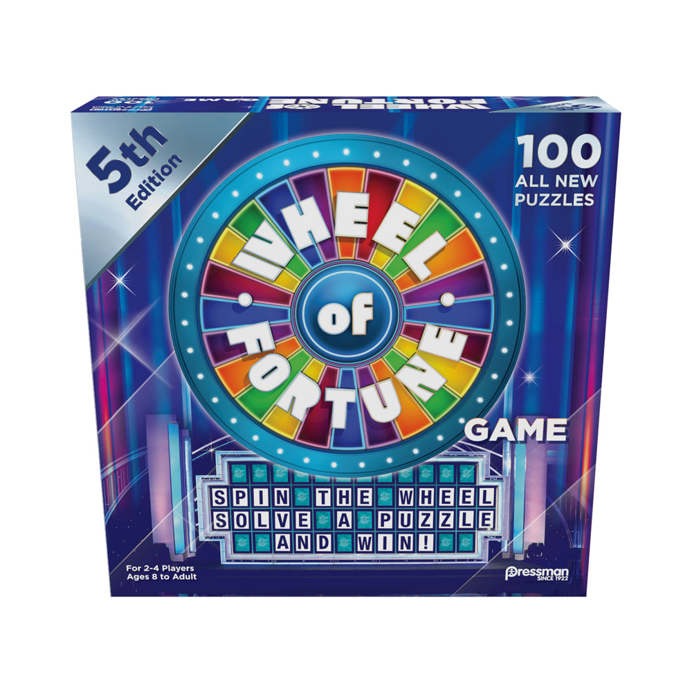 Wheel of Fortune 6th Edition Board Game by Pressman Toy