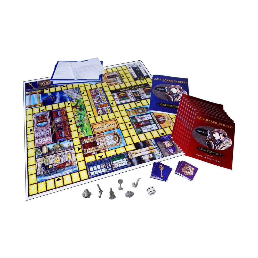221B Baker Street Deluxe Edition Master Detective Board Game