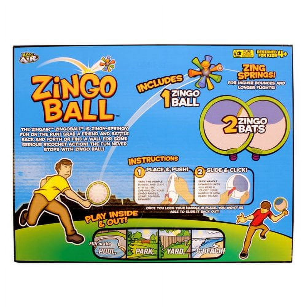 Zingo Dual Bat and Ball Set - Vibrant Outdoor and Indoor Play