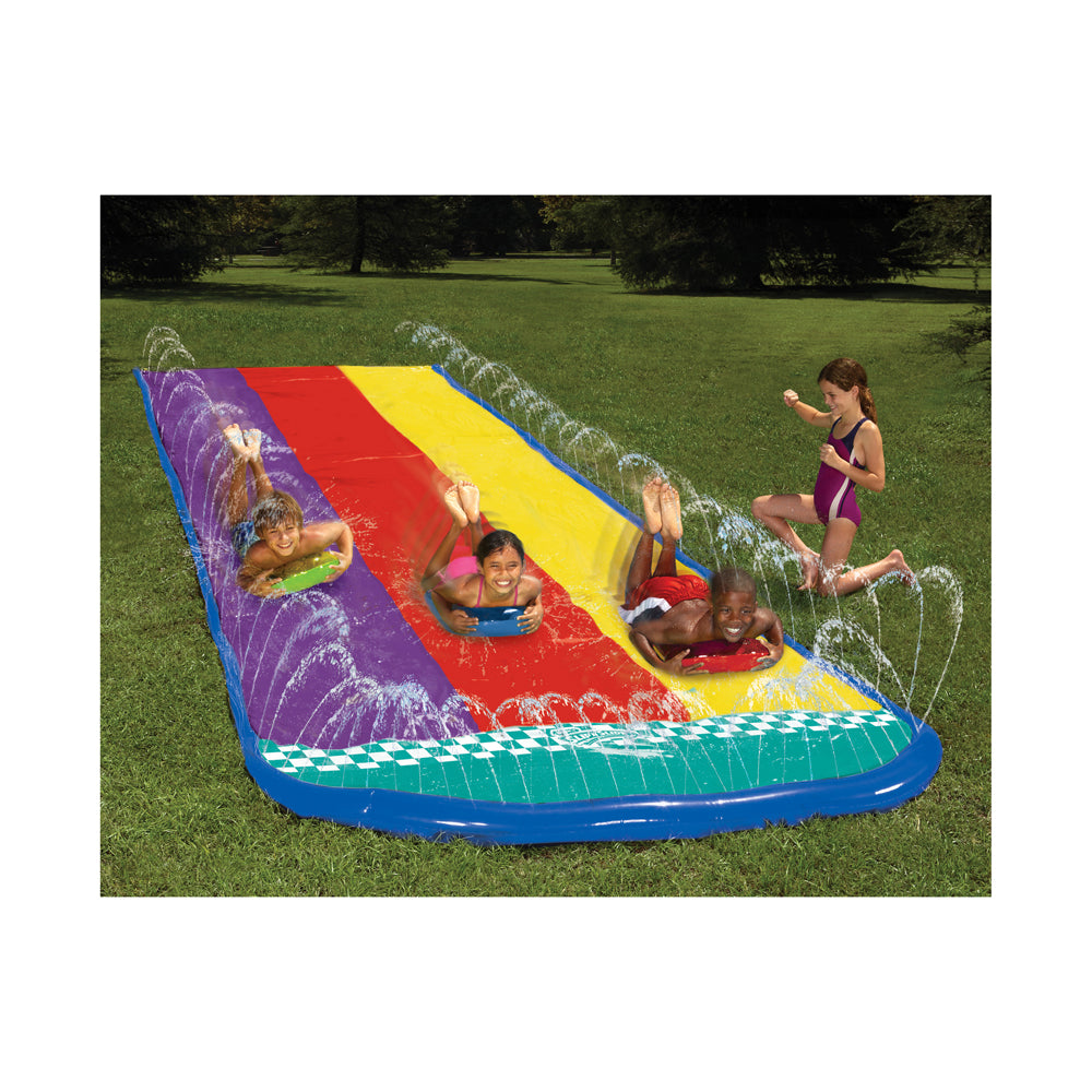 Wham-O Slip 'N Slide Wave Rider Triple with Inflatable Boogies