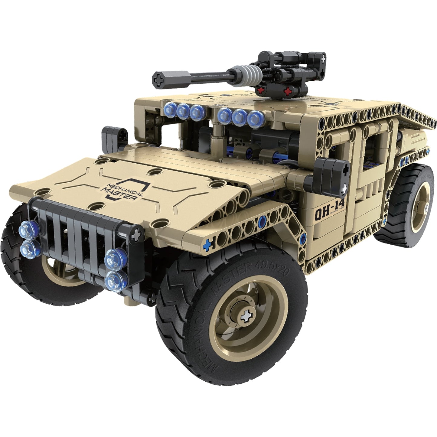 Qihui Tech Bricks R/C Armed Off-Road Vehicle - Dual Design - Model QIH08022