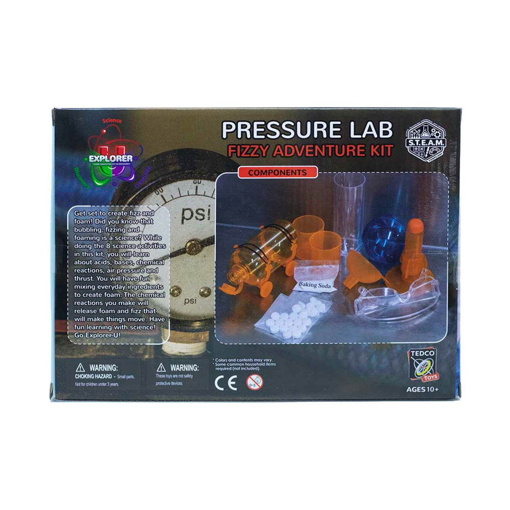 Tedco Toys Explorer-U Pressure Lab Fizzy Adventure Kit