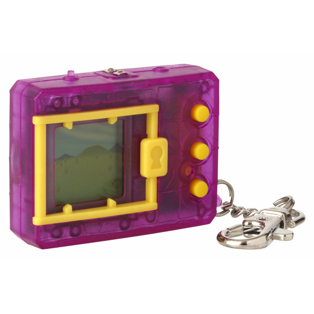Bandai Original Digimon Digivice Virtual Pet, Translucent Purple