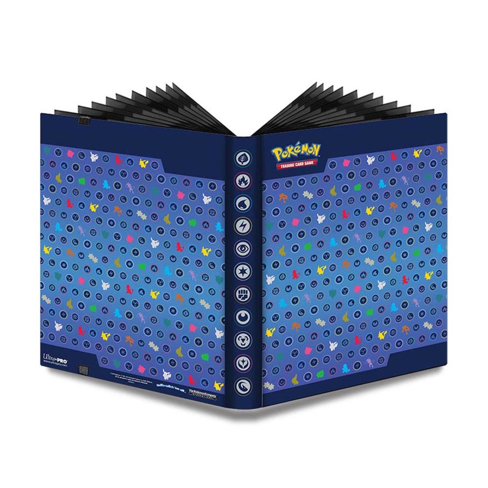 Ultra Pro 9 Pocket Pokemon Full View Pro Binder Silhouettes Ultra Pro 9 Pocket Pokemon Full View Pro Binder Silhouettes