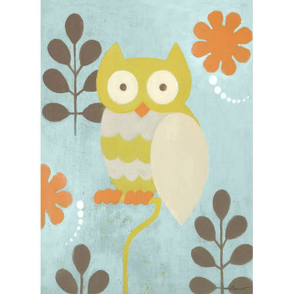 Oopsy Daisys Hootie Owl Vibrant Canvas Wall Art