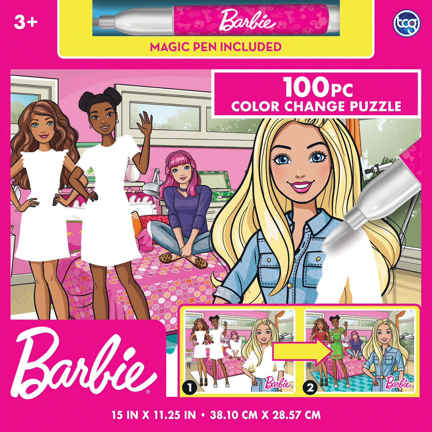 Barbie Color Surprise Jigsaw Puzzle - 100 pc