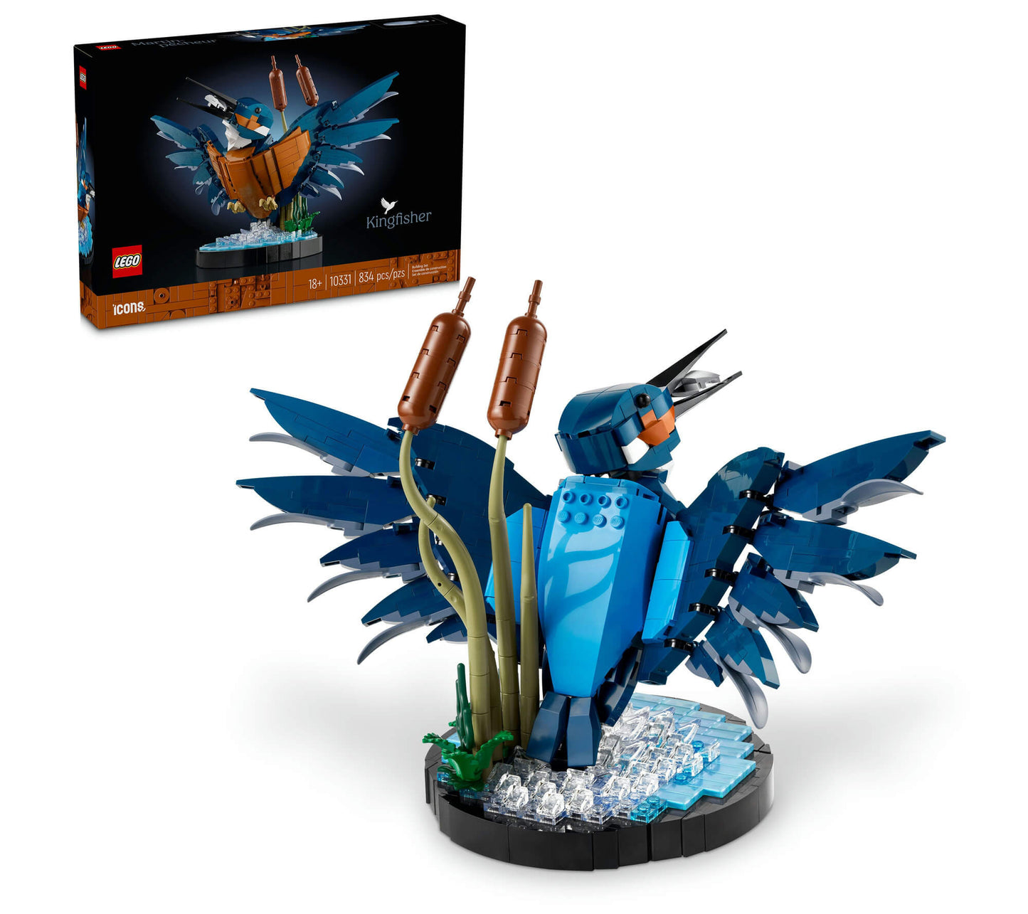 LEGO® Icons Kingfisher Bird Building Set 10331