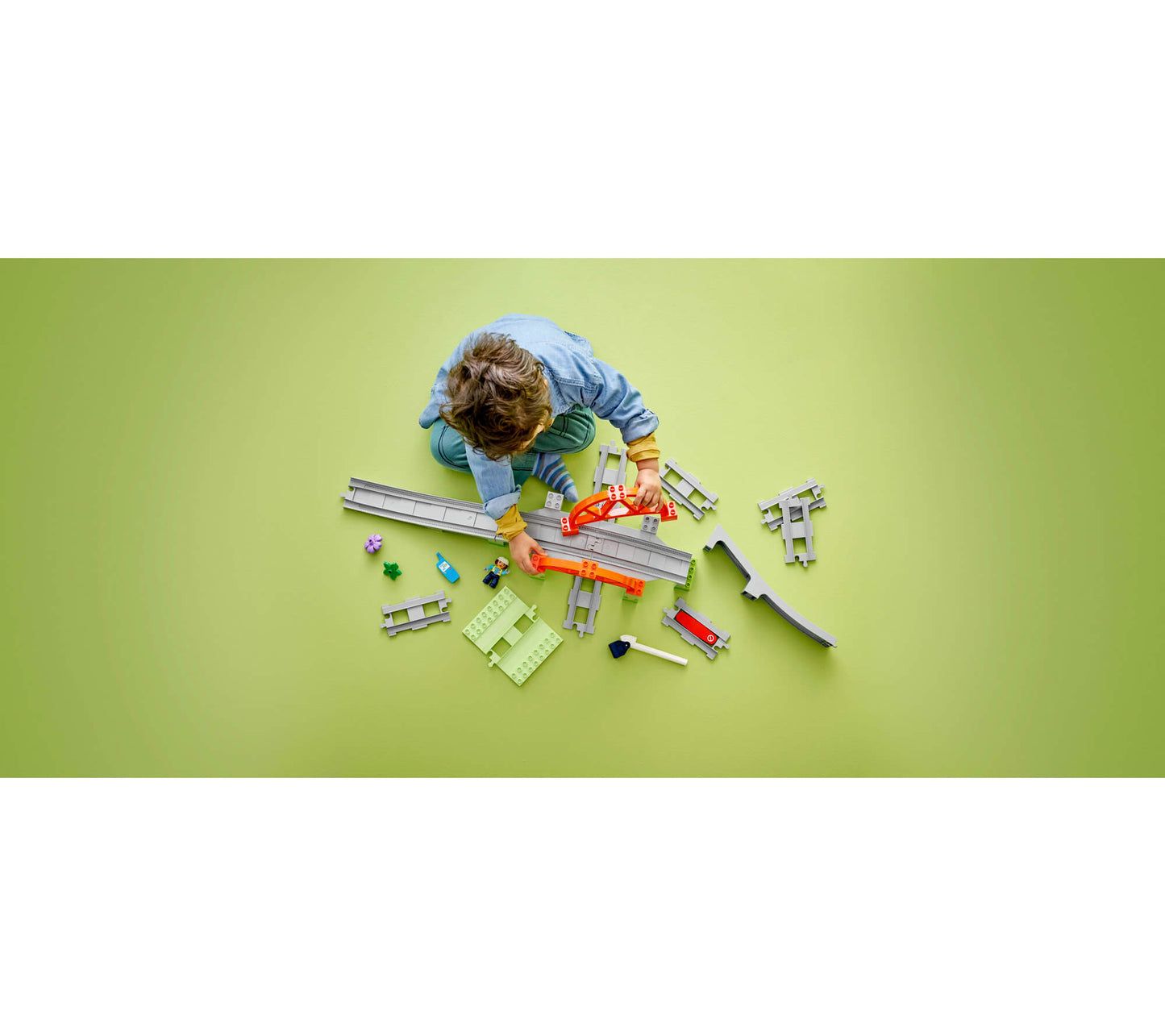 LEGO® DUPLO® Town Train Bridge and Tracks Expansion Set 10426