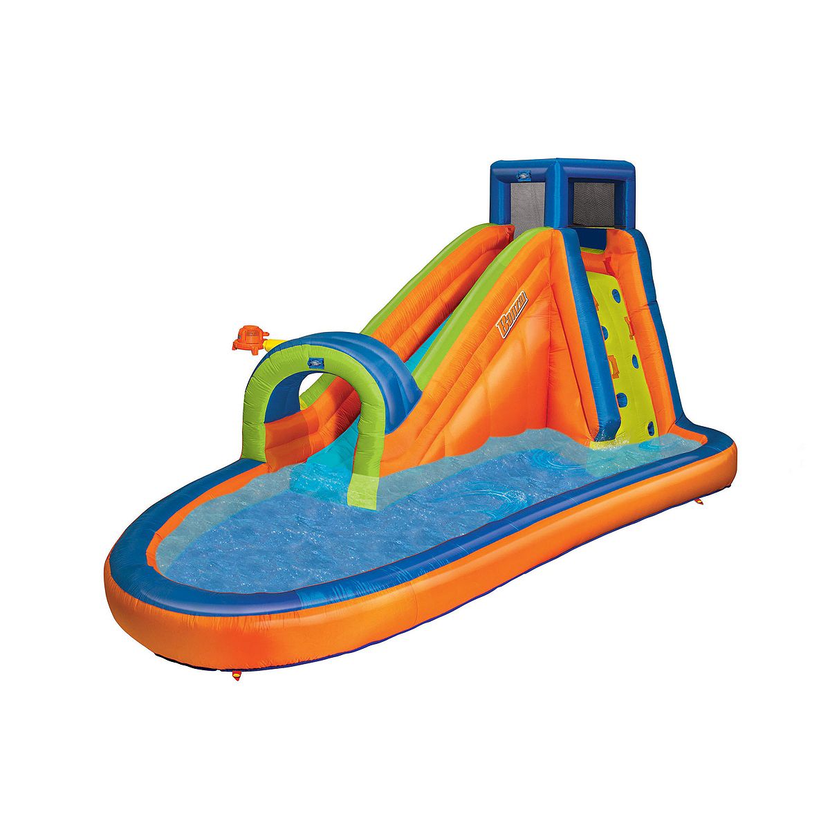 Banzai Pipeline Inflatable Water Park, Outdoor Backyard Water