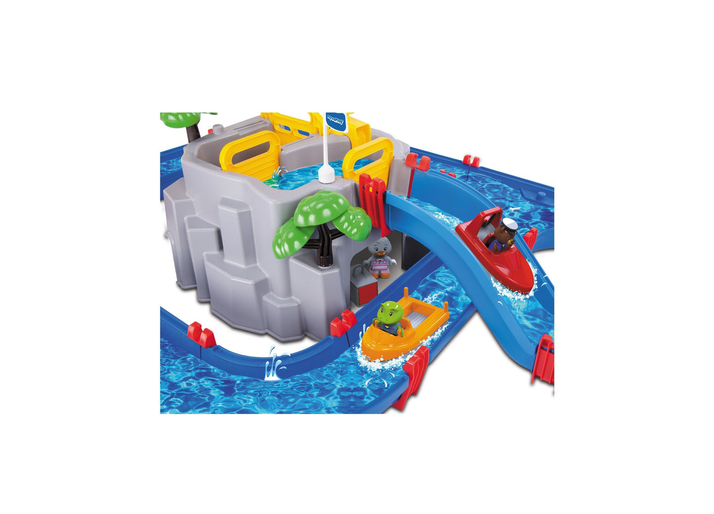 Aquaplay Mountain Lake Interactive Water Playset