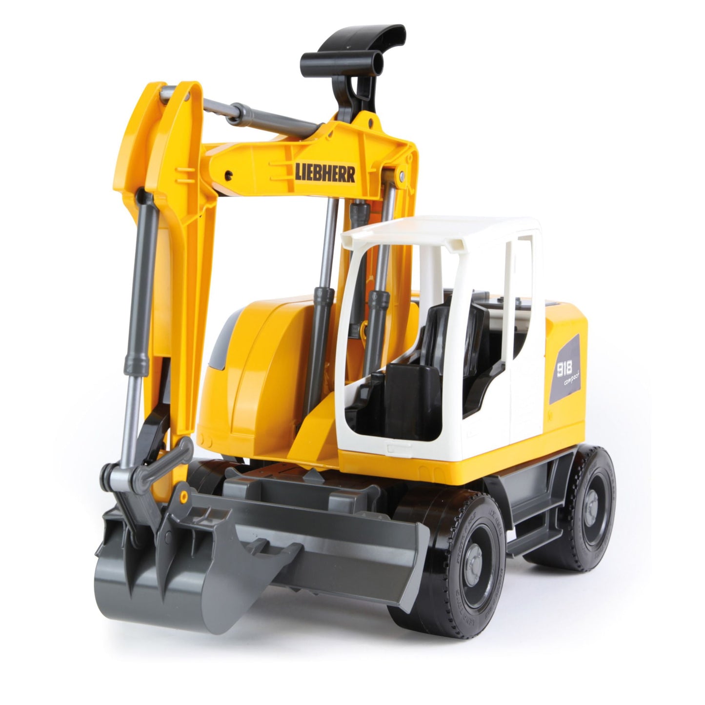 Lena Liebherr A918 Litronic Excavator, 1:15 Scale Realistic Model for Kids 3+