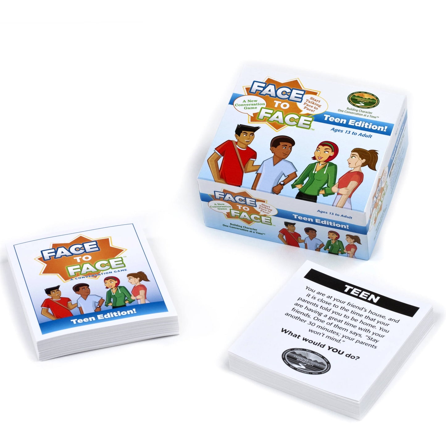 Face To Face Teen Edition Conversation-Starter Game