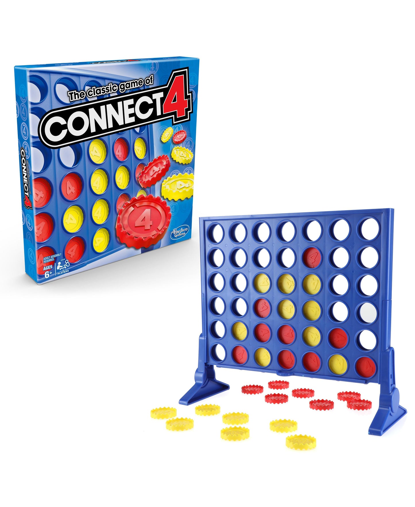 Hasbro Connect 4 Classic Grid Strategy Game