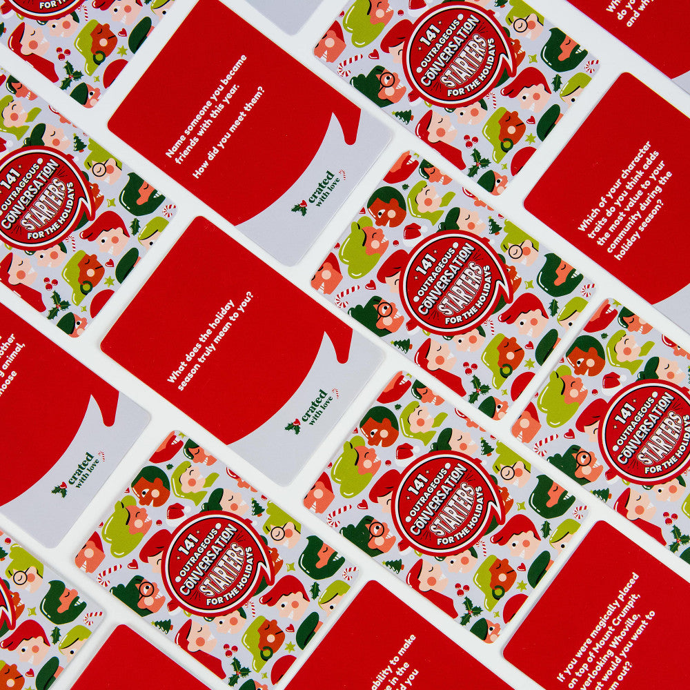 Crated With Love Holiday Edition Conversation Starters Game