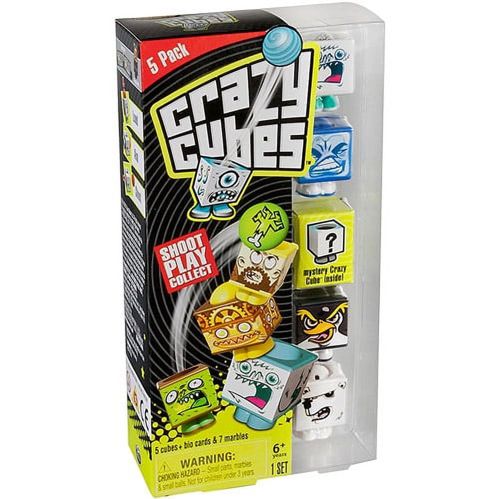 Crazy Cubes Arctic T - 5 Pack Collectible Set with Mystery Cube