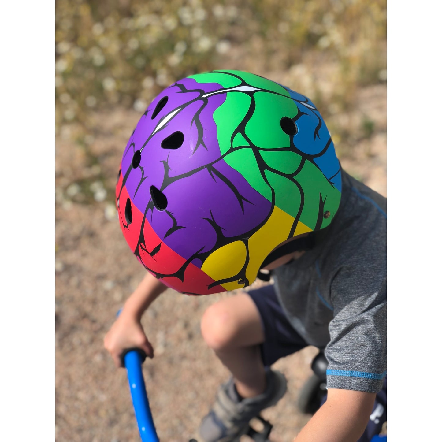Little Medical School Brain Hat-ter Helmet - Educational Safeguard - Colorful