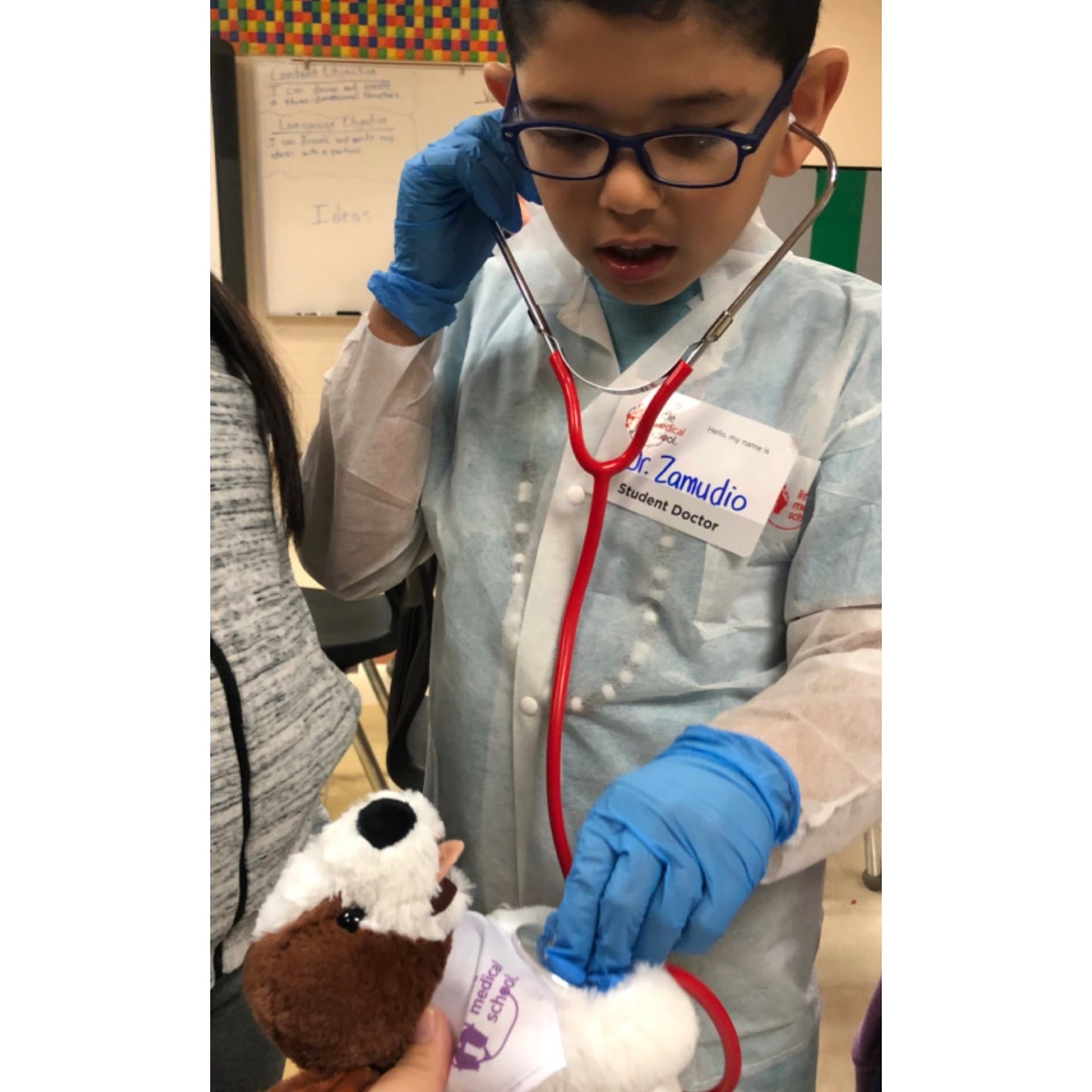Little Medical School Child-Sized Blue Stethoscope