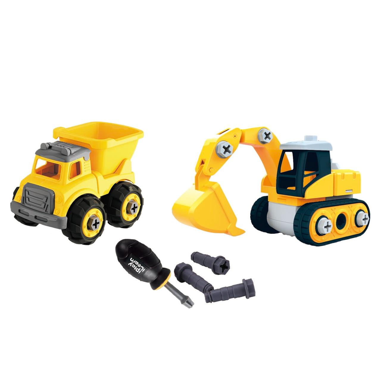 Iplay, Ilearn Construction Series 1 Diecast Truck Set