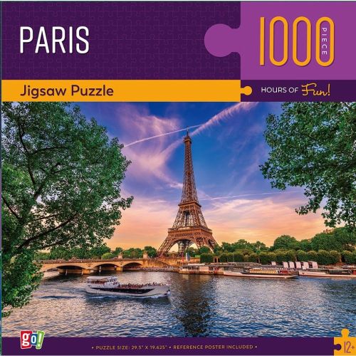 Go! Games Enchanting Paris Evening Jigsaw Puzzle - 1000 pc