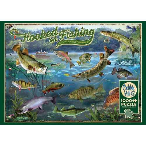 Hooked on Fishing 1000pc puzzle
