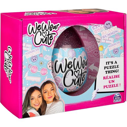 We Wear Cute Vibrant Egg-Shaped 100-Piece Puzzle