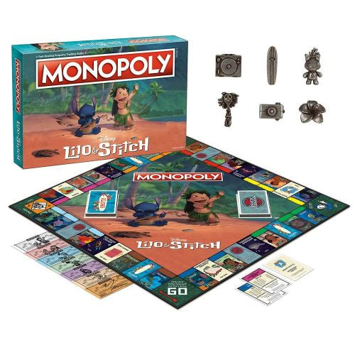 Disney Lilo & Stitch Monopoly Board Game