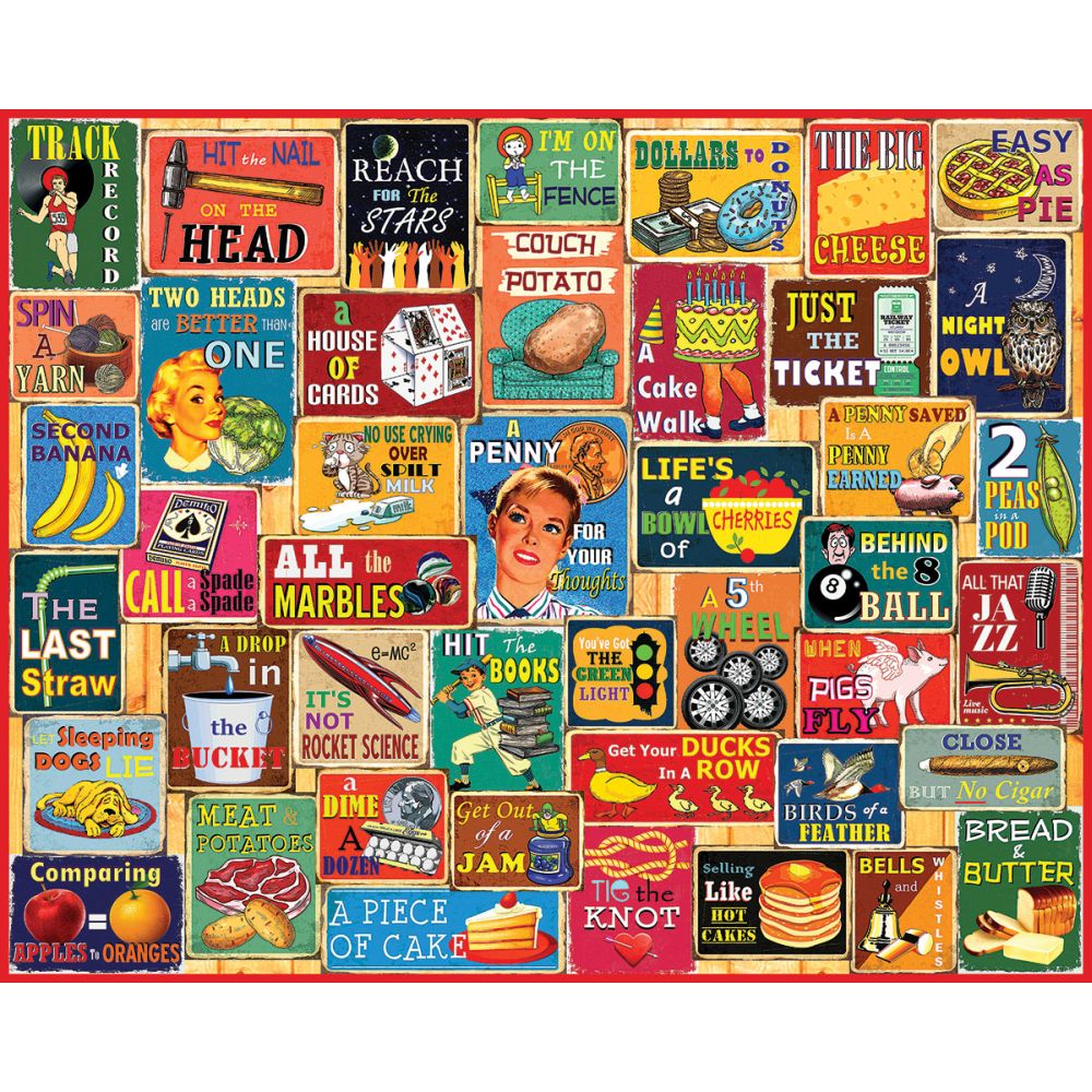 Things We All Say 1000 Piece Puzzle