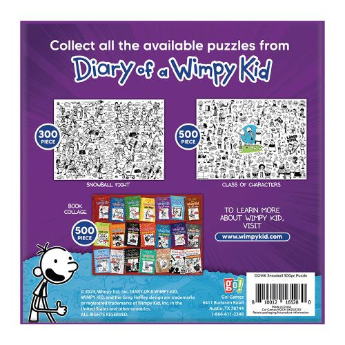 Diary of a Wimpy Kid Snowball 300 Piece Puzzle