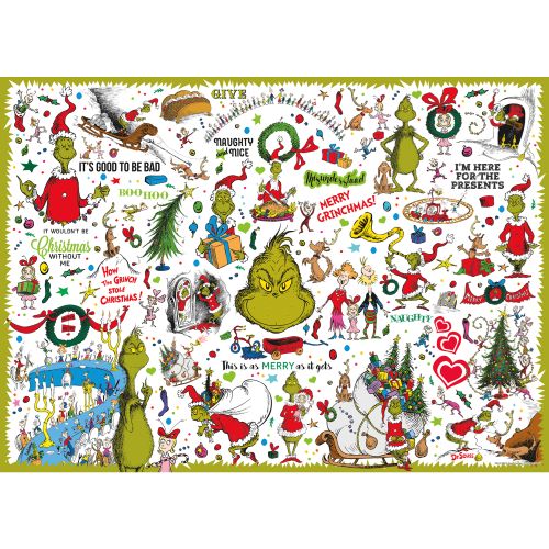 Grinch Stole Christmas 1000pc Puzzle