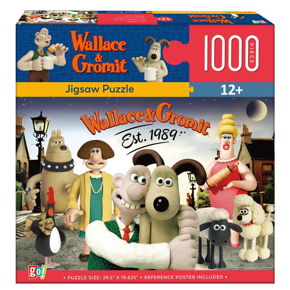 GC Wallace And Gromit 1000pc Puzzle