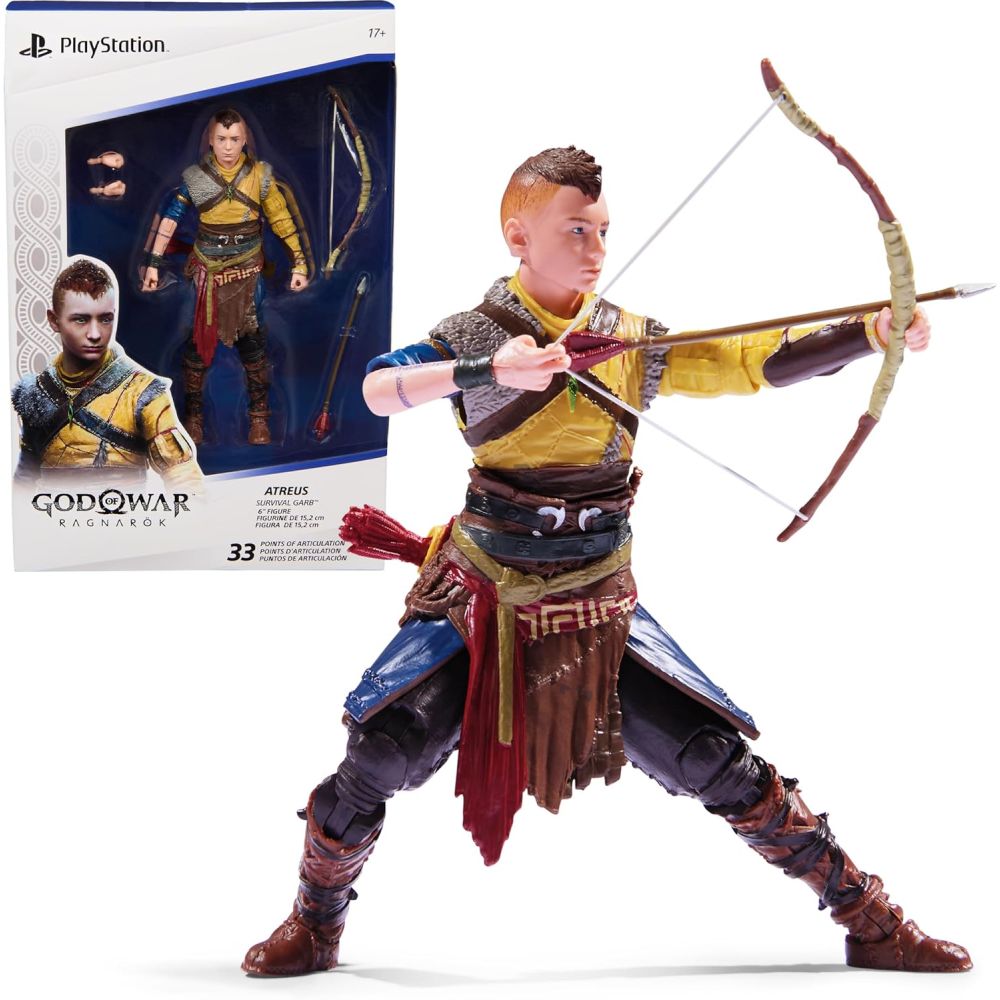 PlayStation God of War Ragnarok Atreus 6 Inch Figu