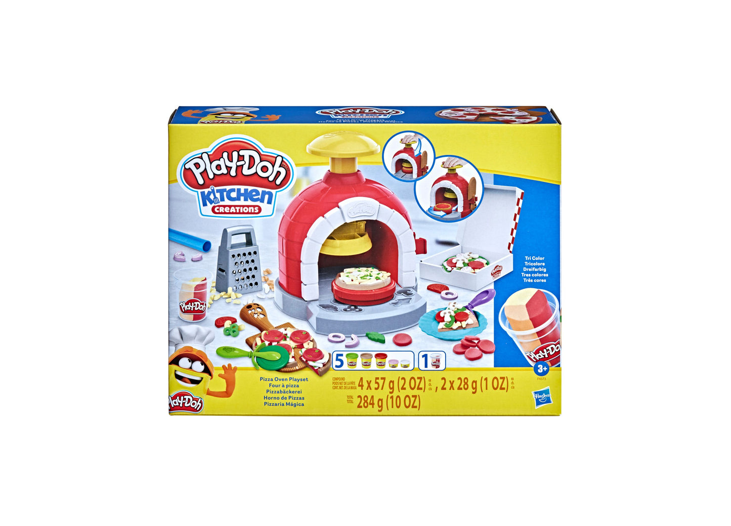 Play-Doh Kitchen Creations Deluxe Pizza Oven Playset - 14 Pieces