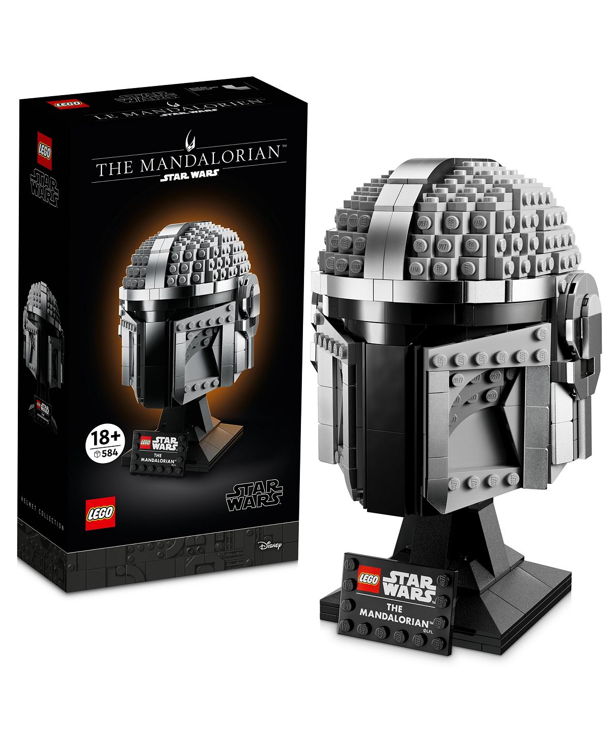 LEGO The Mandalorian Helmet 75328 – Star Wars
