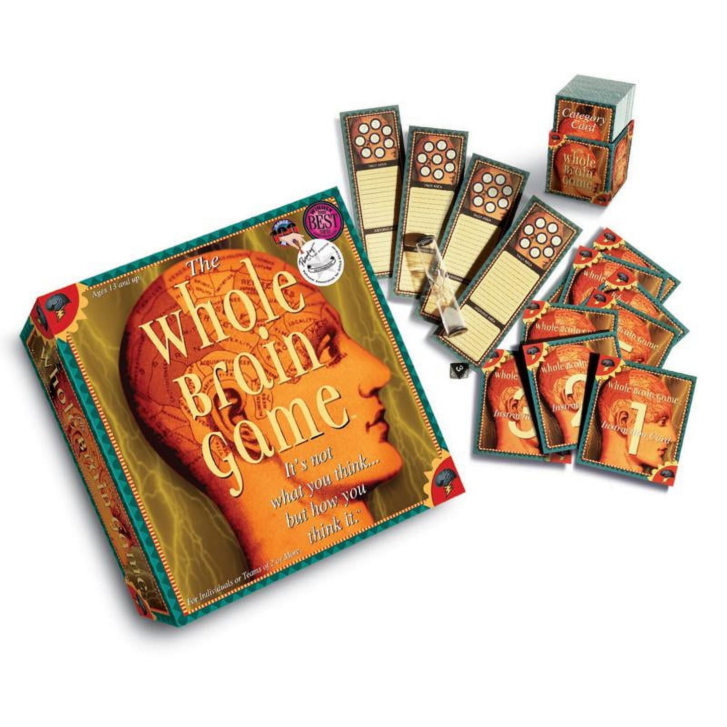 The Whole Brain Game Brain-Twisting Family Board Game