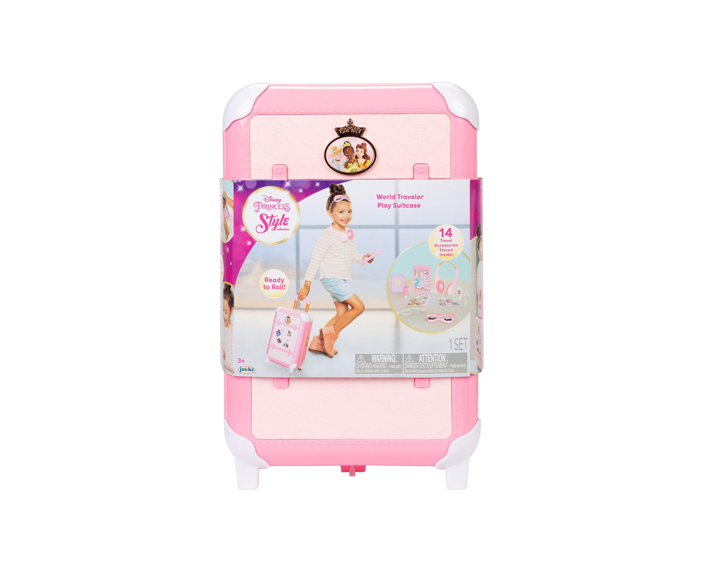 Disney Princess Style Collection World Traveler Suitcase Playset