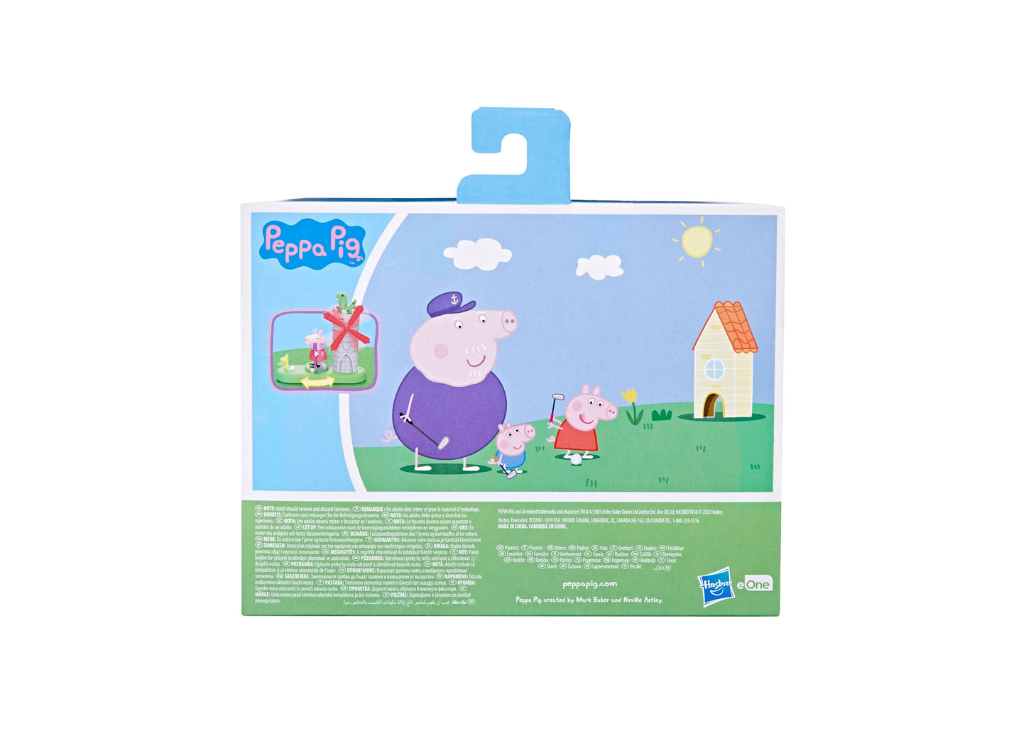 Hasbro Peppa Pig Mini Golf Play Set with Windmill Feature