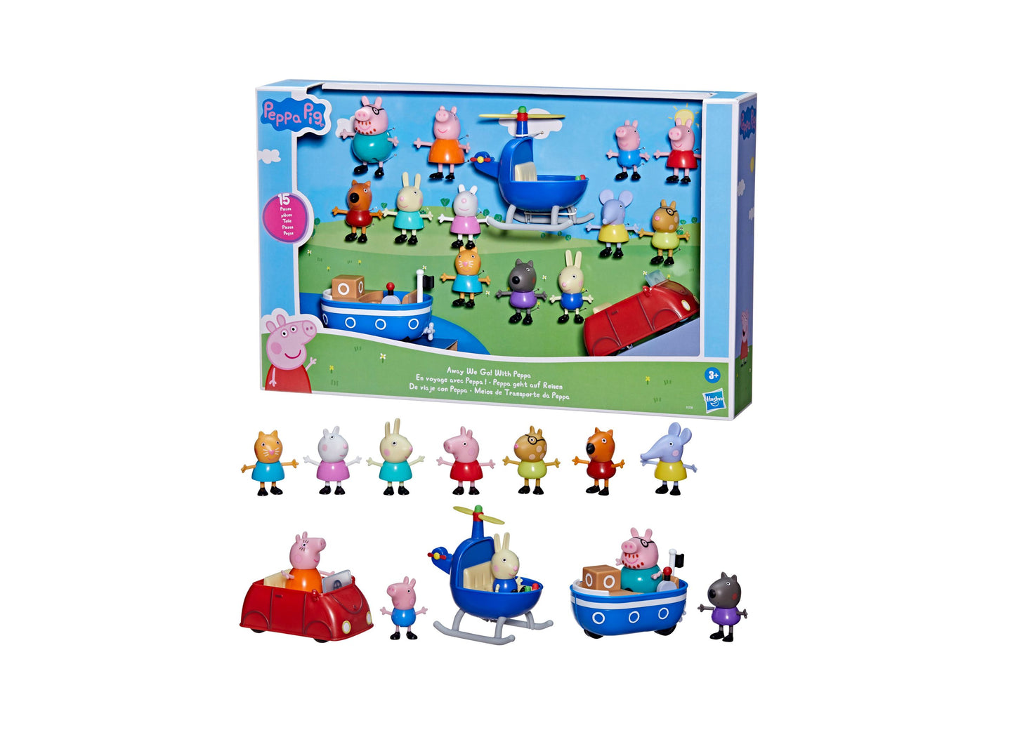 Peppa Pig Away We Go Playset - Macy's Exclusive Edition