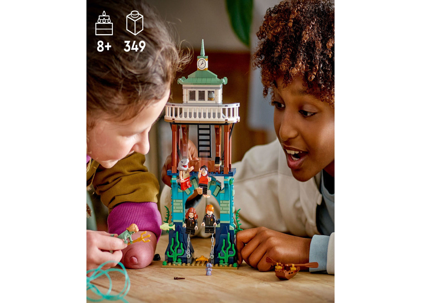 LEGO® Harry Potter 76420 Triwizard Tournament: The Black Lake Toy Building Set with Merperson Minifigure