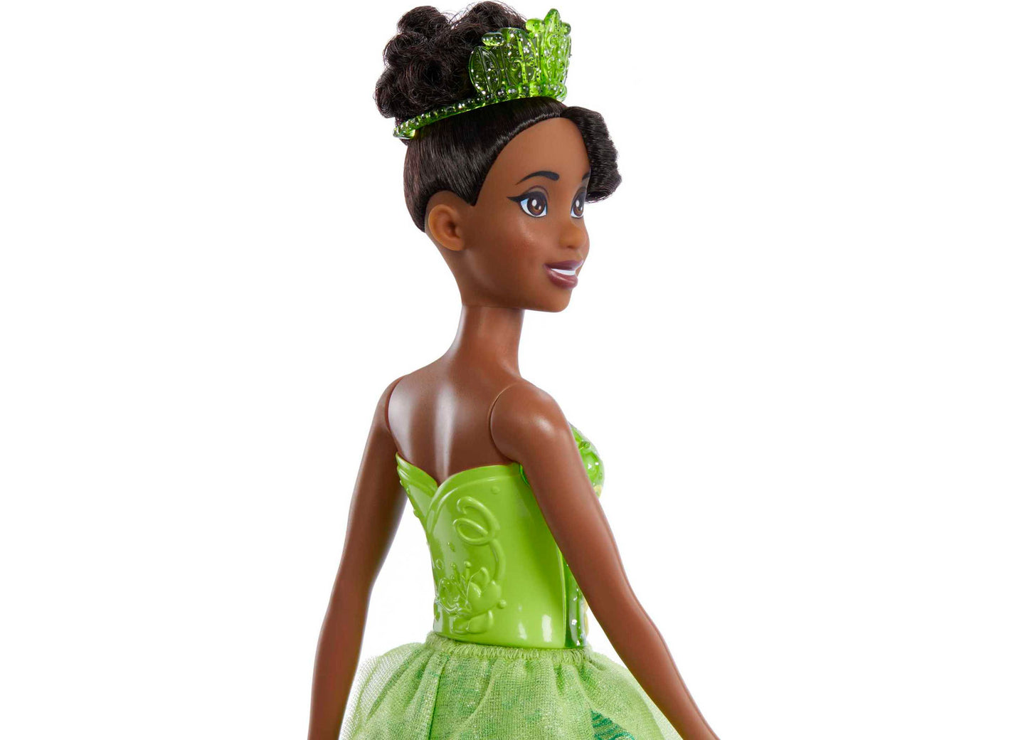 Disney Princess Tiana Fashion Doll - Sparkling Outfit with Accessories