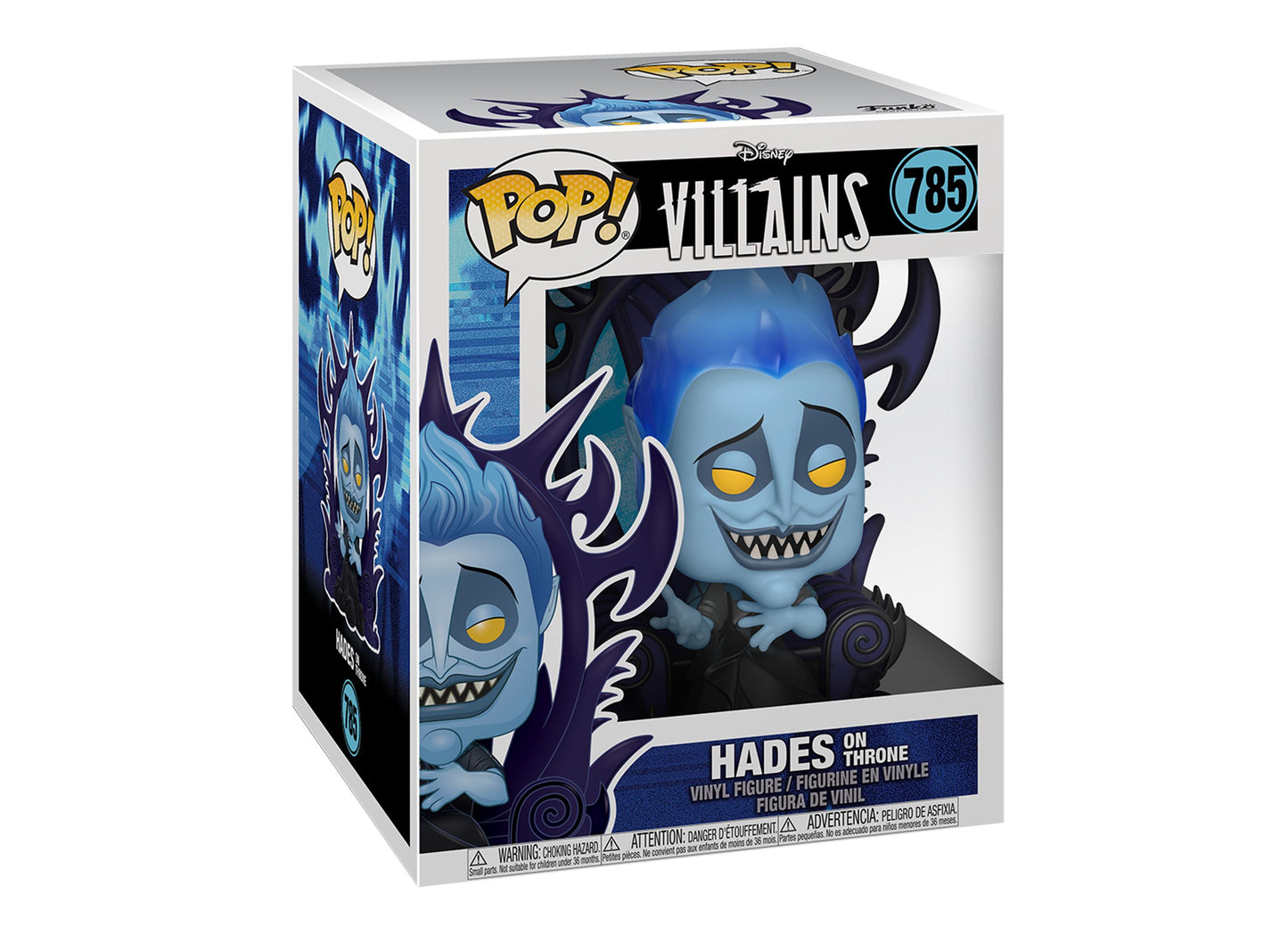 Funko POP! Deluxe: Disney Villains - Hades on Throne 6-inch Vinyl Figure