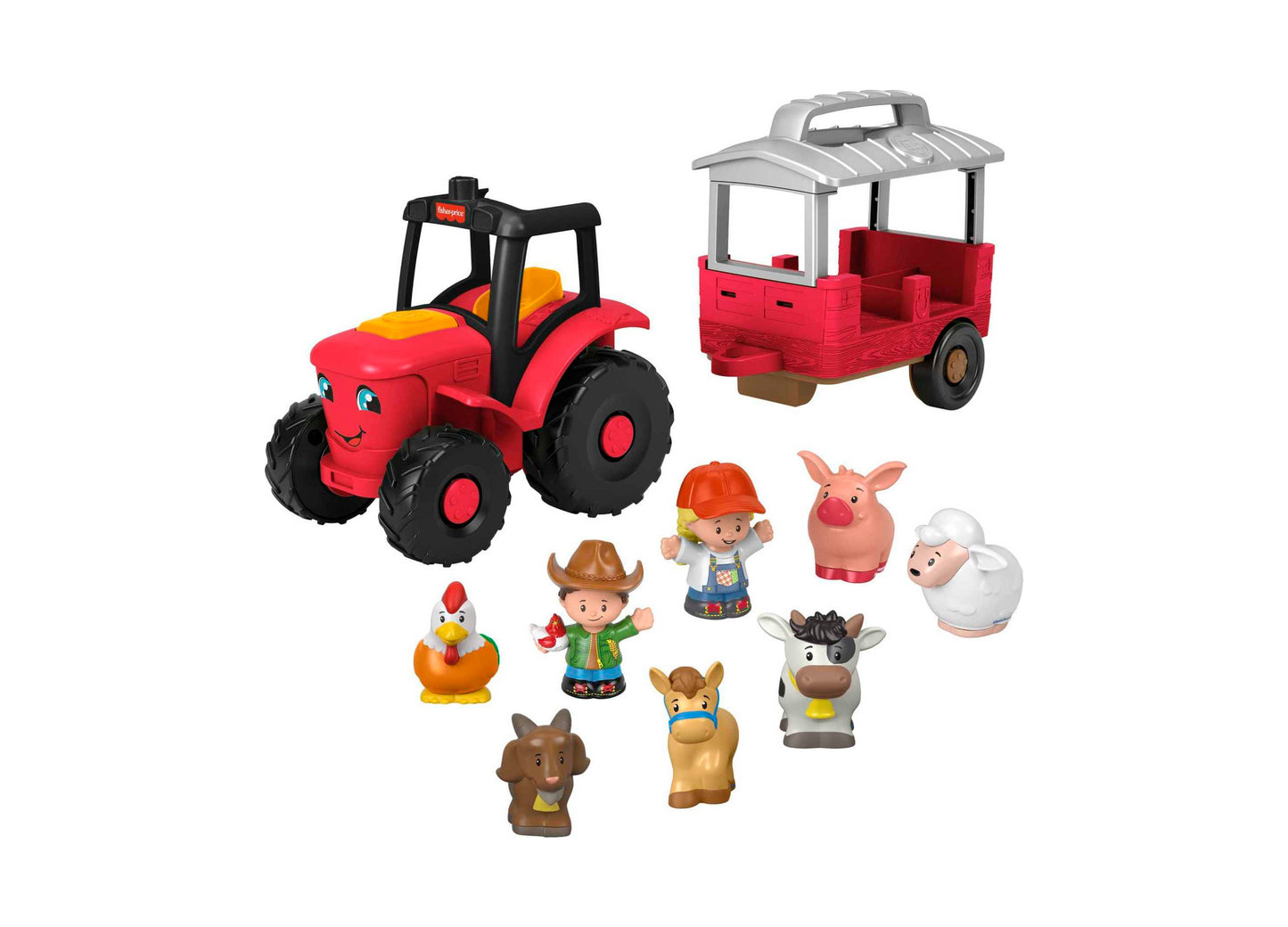 Fisher-Price Little People Caring for Animals Tractor Playset