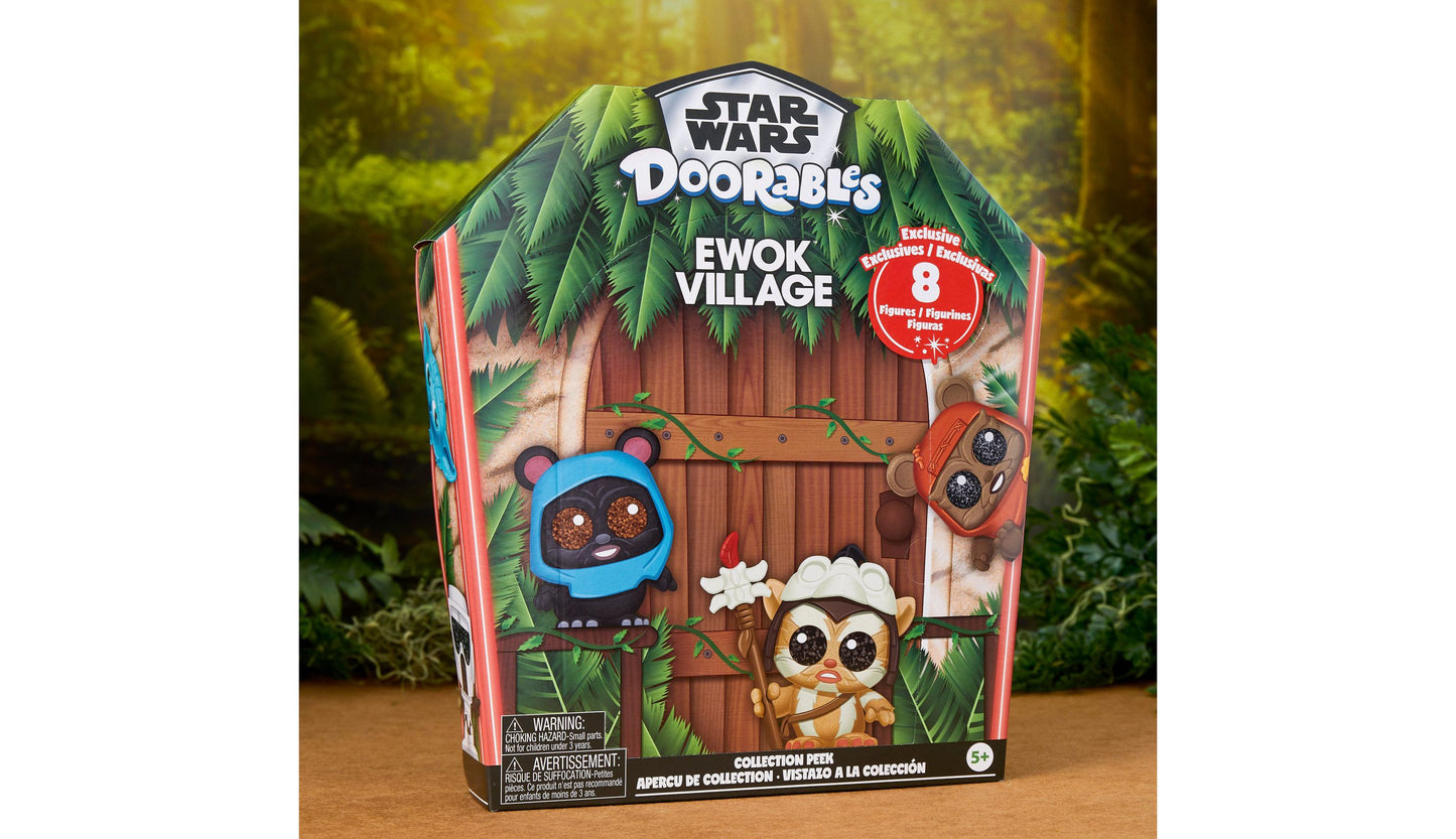 Star Wars Doorables Ewok Village Mini Figure Adventure Set