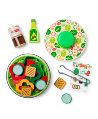 Melissa & Doug Salad Spinner Playset - Healthy Kitchen Fun