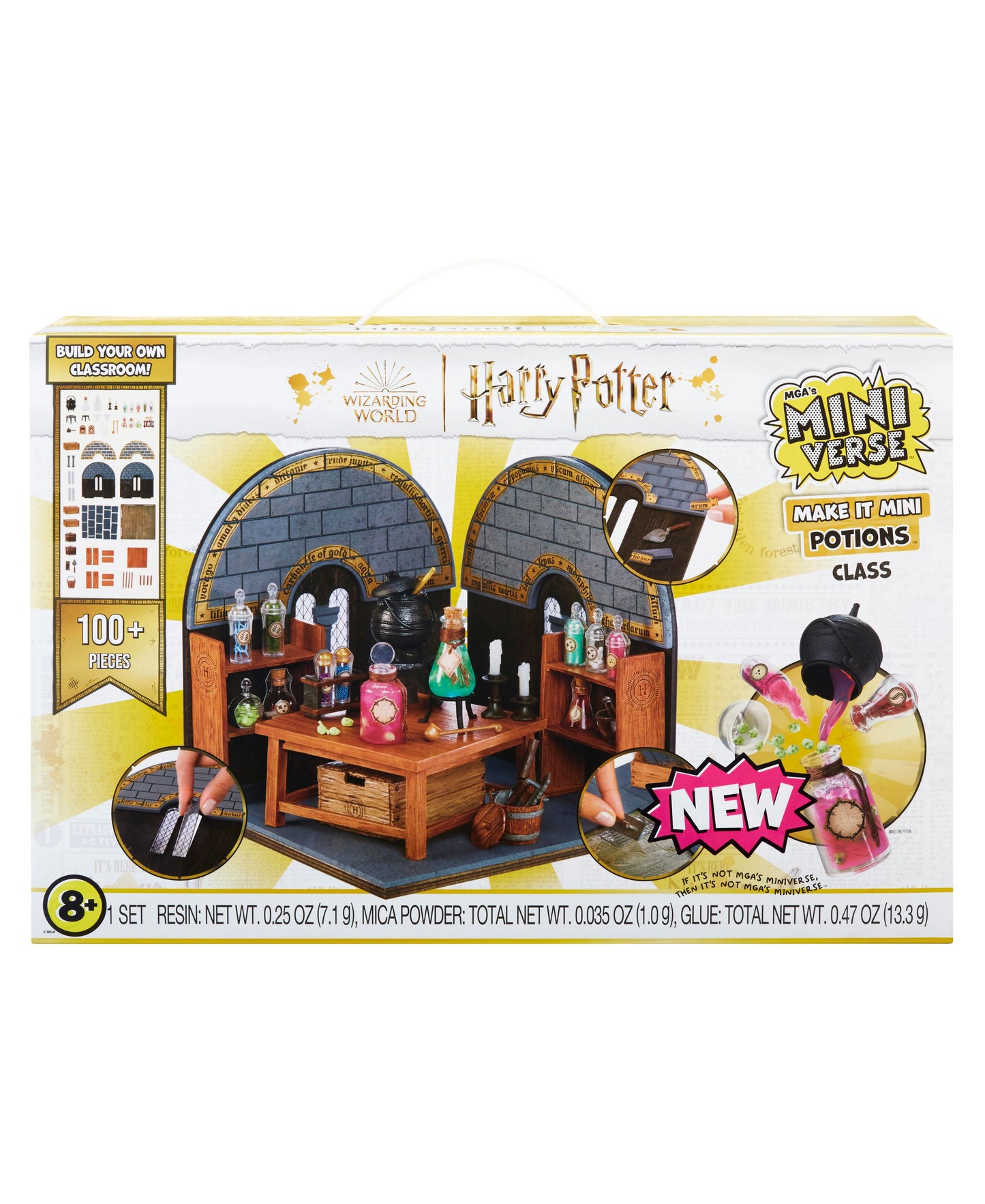 Miniverse Make It Mini Harry Potter Potions Class Build Set