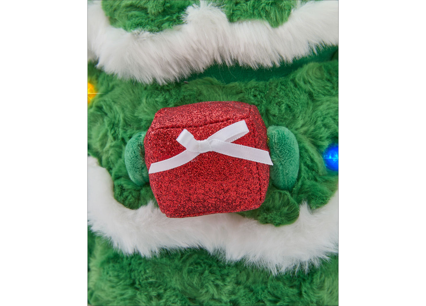 Geoffrey's Toy Box Star Brights 12" LED Light-Up Plush Christmas Tree