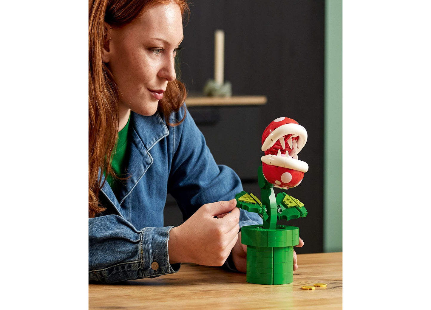 LEGO Super Mario Piranha Plant Centerpiece Building Set, 540 Pieces - 71426