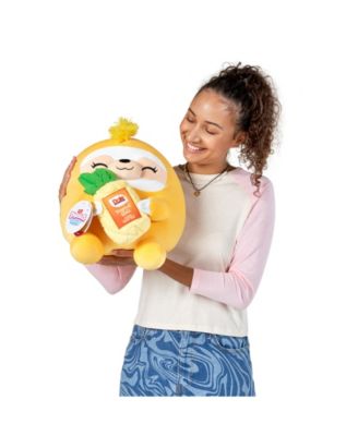 Snackles Zuru 16 inch Large Sloth and Dole Pineapple Plush Toy