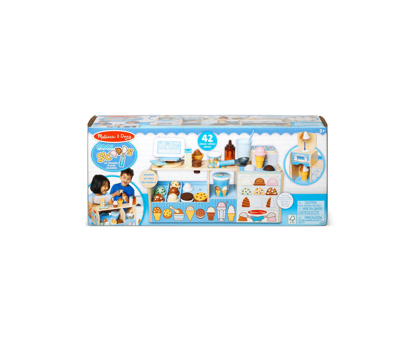 Melissa & Doug Cool Scoops Ice Cream Playset
