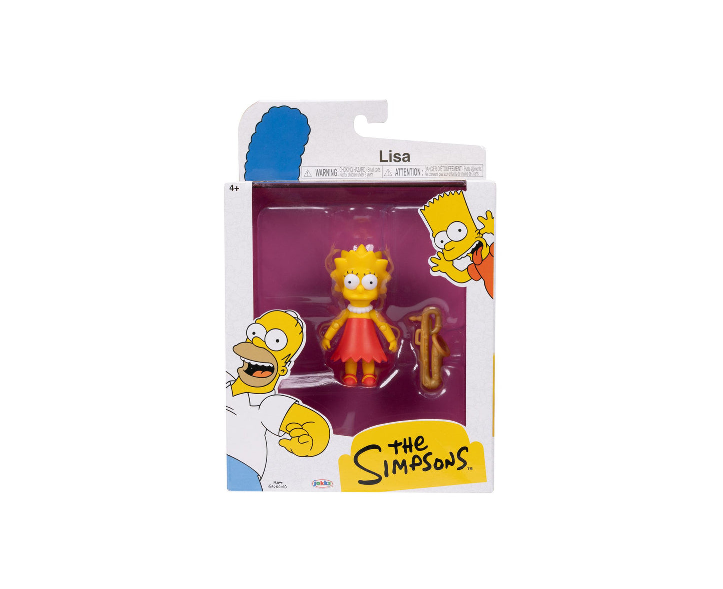 JAKKS Pacific The Simpsons 5" Lisa Simpson Wave 2 Action Figure